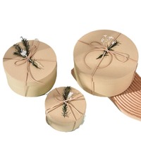 Boîte cadeau en papier multifonctionnelle personnalisée polyvalente, design pour arrangement de chocolats, fleurs, fraises, emballage cadeau