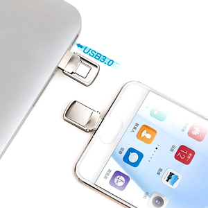 แฟลชไดรฟ์ USB 2.0 เมมโมรี่สติ๊ก ธัมบ์ไดรฟ์ แบบ Type C รุ่น Luxe พรีเมียม ตัวเรือนโลหะ แฟลชไดรฟ์ Type-C สำหรับ <span class=keywords><strong>iPhone</strong></span>/iPad/Android/PC - Product Image 5