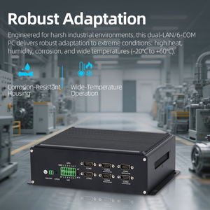 XCY 팬리스 PC 인텔 코어 I5 I7 <span class=keywords><strong>DB9</strong></span> RS485 RS422 COM HD-MI GPIO 듀얼 LAN 산업용 미니 PC 마이크로 컴퓨터 - Product Image 4