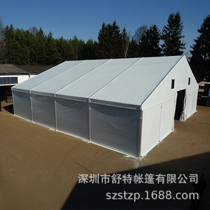 Tente d'entrepôt temporaire Schutz, structure en alliage d'aluminium, bâche en PVC pour stockage et logistique - Product Image 4