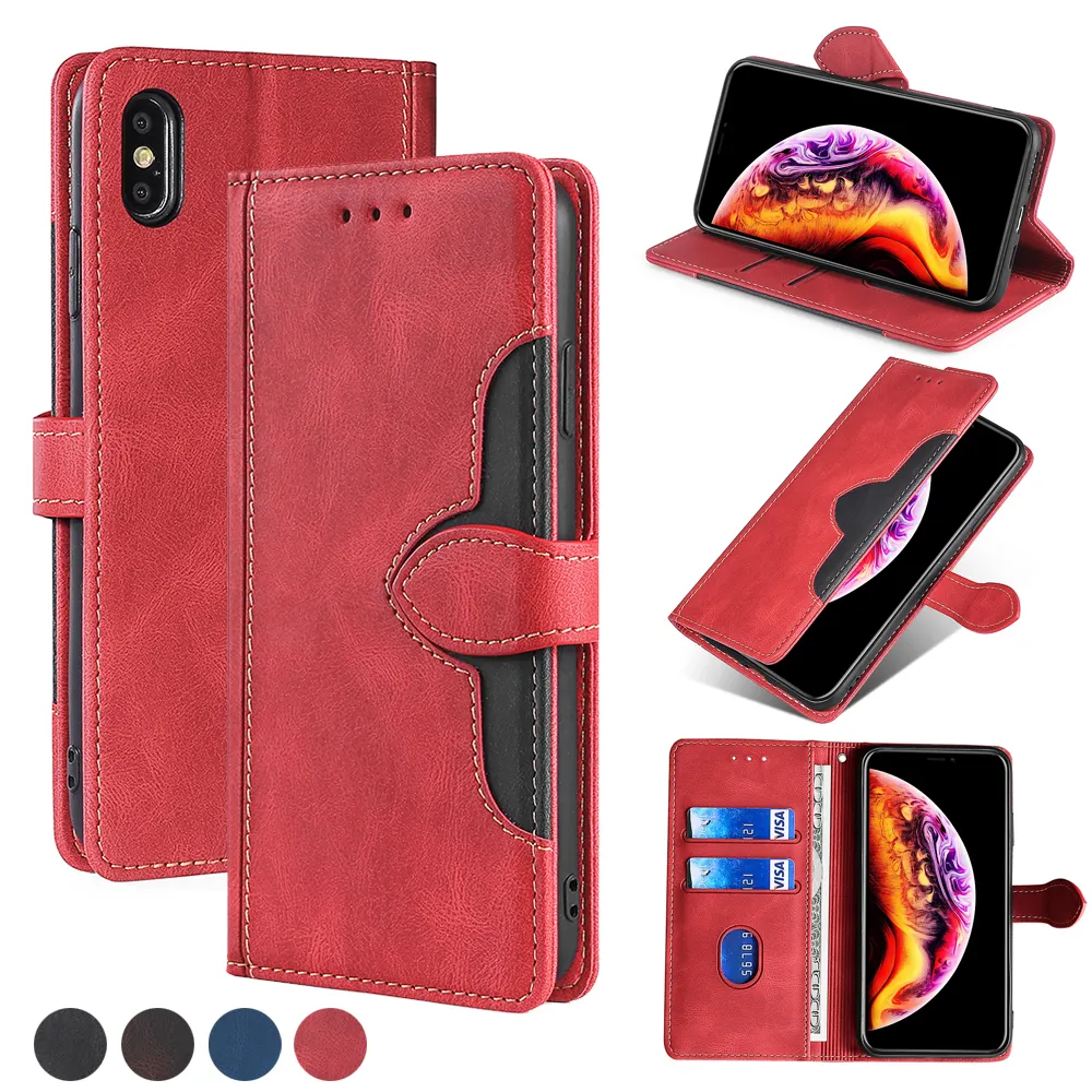 Flip Leather Case for Nokia X100 X10 G50 G300 C21 C10 Wallet Cover Mobile Phone Case