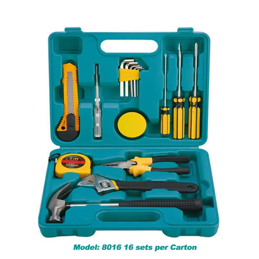 2023 Venda quente Home Tool Kit Conjunto de Ferramentas Domésticas Gerais Kit de Ferramentas Manuais para Reparação e Manutenção DIY