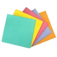 Viskose/polyester gelb farbe non woven tuch super saugfähigen reinigungs tuch