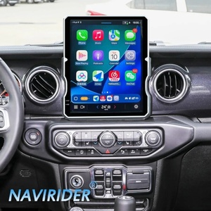 Radio para Auto con Carplay, GPS, Navegación, Reproductor Multimedia, Grabadora, Android 14, Estéreo, 4G, Wifi, para Jeep Wrangler JL 2018-2023 - Product Image 1
