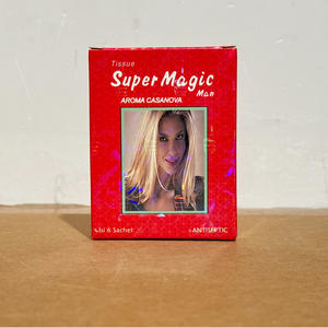 Lenços Umedecidos Super Magic Man Ecológicos para Homens Adultos, Viga, Promoção Quente - Product Image 3