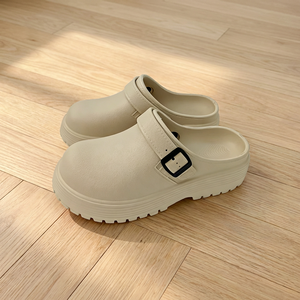 Clogs EVA Platform Logo Kustom OEM Anti Selip Tahan Air Ringan untuk Pria Wanita Anak Dewasa Unisex - Product Image 1