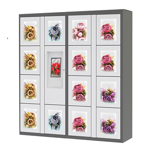 Exhibidores Refrigerados para Ramos de Flores Winnsen con Control Automático de Humedad y Temperatura, Carrito Expendedor de Flores - Product Image 2