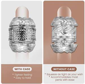 Hete Verkoop Mannelijke Draagbare Masturbator Transparante Vagina <span class=keywords><strong>Open</strong></span> Afneembare Volwassen Goederen Zak <span class=keywords><strong>Pussy</strong></span> Masturbatie Cup Seksspeeltjes Voor Man - Product Image 4