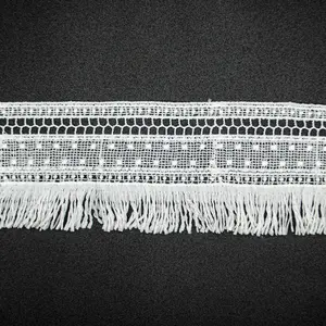 Fringe Lace Water Soluble Embroidery Milk Silk Lace Tassel Trimming