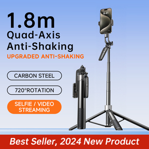 Lisen phong cách đa chức năng không dây Mini Selfie Stick với từ tripod có thể gập lại nối dài 180cm cho du lịch và gia đình sử dụng - Product Image 5