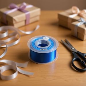 Nastro in Raso Ilan 5.0cm 25Y Blu D-22 - Product Image 3