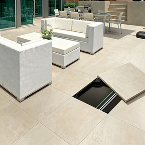 Carrelage extérieur antidérapant en porcelaine pour piscine, <span class=keywords><strong>gris</strong></span>, 1 cm, 2 cm d'épaisseur, 600x600 mm, 600x1200 mm - Product Image 4
