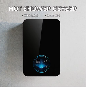 Calentador de Agua Eléctrico Instantáneo para <span class=keywords><strong>Baño</strong></span>, Tipo Geiser, sin Tanque, para RV, Exteriores, Hotel, Hogar, Garaje, de Plástico - Product Image 3