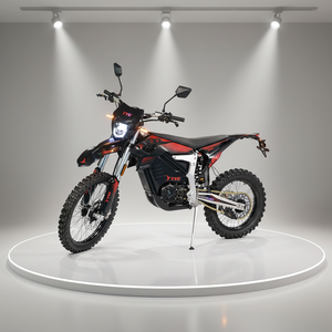 Moto tout-terrain Feiwo pour adultes, 5000 W, haute performance, autonomie de 150 km, pour la conduite en montagne et le cross-country, 5000 W Central - Product Image 1