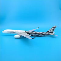 Modèle d'avion A350 à l'échelle 1/140 de 47 cm pour cadeau promotionnel