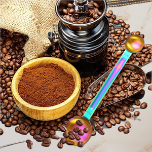 Cuillères doseuses pratiques et écologiques <span class=keywords><strong>en</strong></span> acier inoxydable à long manche, 15 ml et 5 ml, pour <span class=keywords><strong>café</strong></span>, mesure précise des grains de <span class=keywords><strong>café</strong></span>, UCO - Product Image 6