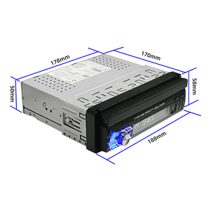 1Din Android 8.1 Đài Phát Thanh Xe Hơi Có Thể Thu Vào 7Inch Màn Hình Cảm Ứng GPS Wifi 1 + 16G Android Stereo Xe Đài Phát Thanh - Product Image 3