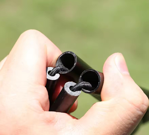 Poignée de bâton de marche en aluminium noir avec boucle de corde pour les enfants de 5 à 7 ans, utilisation en extérieur - Product Image 1