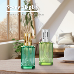 Diffuseur de parfum aromatique en verre 400 ml pour huiles essentielles, lampe catalytique à mèche, brûleur à allumage catalytique, <span class=keywords><strong>feu</strong></span> toutes saisons - Product Image 4