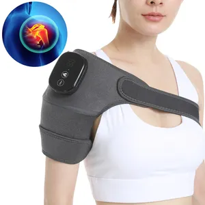 Multifunctional Electric Heated Pad Shoulder Support Belt Massager Pain Relief Shoulder Wrap With Heating