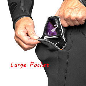 Prezzo di fabbrica professionale 7 9mm di spessore yamoto in Neoprene da immersione con cerniera a spalla e cerniera indossata con muta da immersione spessa 9mm personalizzata - Product Image 4