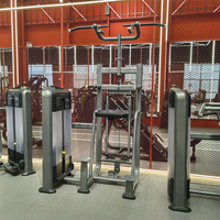 ST-1009 Alat Fitness Multifungsi Heavy-Duty dengan Sistem Pin-Loaded untuk Latihan Kekuatan, Termasuk Pull-Up dan Squat Station Berbahan Baja Komersial