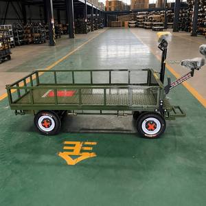 Carretilla Eléctrica de <span class=keywords><strong>Plataforma</strong></span> Plana con Motor Potente para Carga Pesada, con <span class=keywords><strong>Pedales</strong></span> para Conducir o Usar de Pie - Product Image 5
