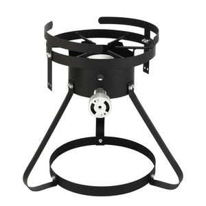 Brûleur à <span class=keywords><strong>gaz</strong></span> simple, léger, portable et haut de gamme |   Poêle en fonte noire élégante, <span class=keywords><strong>chauffage</strong></span> rapide, nettoyage facile, pour usage domestique et en camping-car - Product Image 3