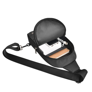 Borsa personalizzata Wiwu in PVC nero da uomo <span class=keywords><strong>Messenger</strong></span> a tracolla impermeabile di alta qualità con serratura a motivo di frutta e Logo personalizzato - Product Image 1