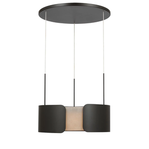 Luminaires suspendus ronds en alabâtre espagnol <span class=keywords><strong>et</strong></span> laiton massif pour <span class=keywords><strong>salon</strong></span>, chandeliers en marbre naturel <span class=keywords><strong>et</strong></span> <span class=keywords><strong>noir</strong></span> - Product Image 4