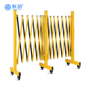 伸缩式手动控制可伸缩护栏现代别墅风琴式围栏隔离防护户外学校公园 - Product Image 1