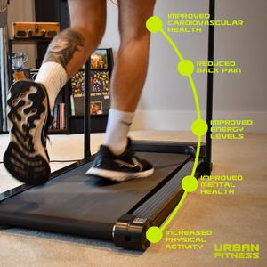 Tapis de course électrique pliable Kreeda avec écran LED, structure en acier, programme d'exercices, moniteur de fréquence cardiaque, <span class=keywords><strong>batterie</strong></span> - Product Image 5