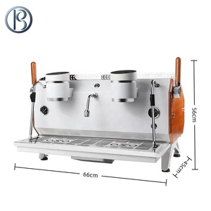 เครื่องชงกาแฟแบบสามหม้อต้ม 12 ลิตร พร้อมหน้าจอแสดงผลแยกอิสระ สำหรับธุรกิจเชิงพาณิชย์ เครื่องชงกาแฟเอสเพรสโซแบบคู่ - Product Image 2