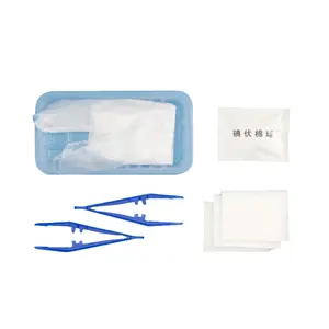 Medische Kwaliteit Wegwerp Steriele Dressing Set/Kit Medische Verbruiksartikelen