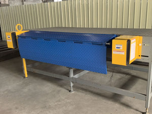 Nivelador de muelle manual personalizable no estándar HGTP.LT para montacargas, elevador de borde pequeño con palanca manual, mecanismo de resorte de 10 toneladas - Product Image 4