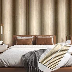 סטודיו מודרני דק סאונד קליטת סאונד קליטת קיר אקופנל עץ אקופנל לוחות אקוסטיים - Product Image 1