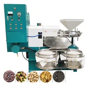 PM Automatic Screw Oil Press Machine Rapeseed Sesame Oil Pressing Machinery