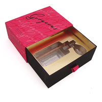 Boîte cadeau rigide vide pour cosmétiques et parfums avec finition mate, emballage personnalisé avec logo pour crème visage