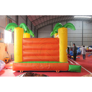 Château gonflable commercial sur <span class=keywords><strong>le</strong></span> thème des abeilles et des palmiers tropicaux, pour enfants, idéal pour les jardins et les jungles - Product Image 4