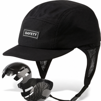 Casque de sécurité pour le surf en PVC personnalisé, casquette anti-choc légère, casque de sport aquatique avec sangle de menton réglable