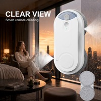 Robot de nettoyage de vitres électrique intelligent avec planification de trajet pour portes vitrées de balcon, aspiration 3200Pa, contrôle à distance par application, usage domestique et hôtelier