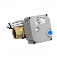 Vente de liquidation COVNA B2B 110V 2 voies DN15 1/2 pouce Vanne à bille électrique motorisée filetée Mini vanne à bille en laiton Actionneur électrique Vanne à bille
