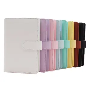 Macaroon color A6 loose leaf notebook simple ins style detachable customizable LOGO hot made in China binder