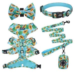 Custom Pet Supplies Comfortable Pet Harness Patented Dog Harness With Adjustable Pet Collar