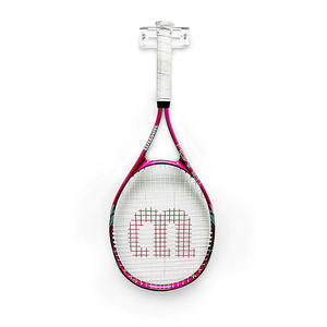 Cao cấp rõ ràng Acrylic dọc quần vợt hiển thị chủ Wall Mount Bracket cho hiển thị các trường hợp thanh lịch vợt cho Showcase - Product Image 1