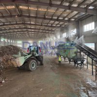 Équipement de tri des déchets de déponnement de pointe technologiquement parlant, projet de recyclage et de traitement des déchets de déponnement