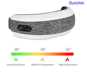 Massageador de olho portátil, pressão de ar, sem fio, inteligente, multifunção, portátil, quente, elétrico, vibração - Product Image 3
