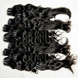 Extensión de cabello humano remy, 100% natural, sin procesar, un donador, extensión de cabello libre de caída - Product Image 1