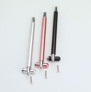 Stylet tactile métallique haute précision avec capuchon magnétique et pointe remplaçable pour dessin et écriture sur <span class=keywords><strong>iPad</strong></span> - Product Image 3
