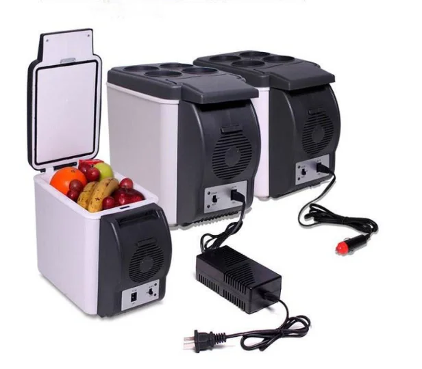 Автомобильный мини-холодильник, 6 л, портативный автомобильный мини-холодильник